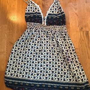 Patterned summer dress